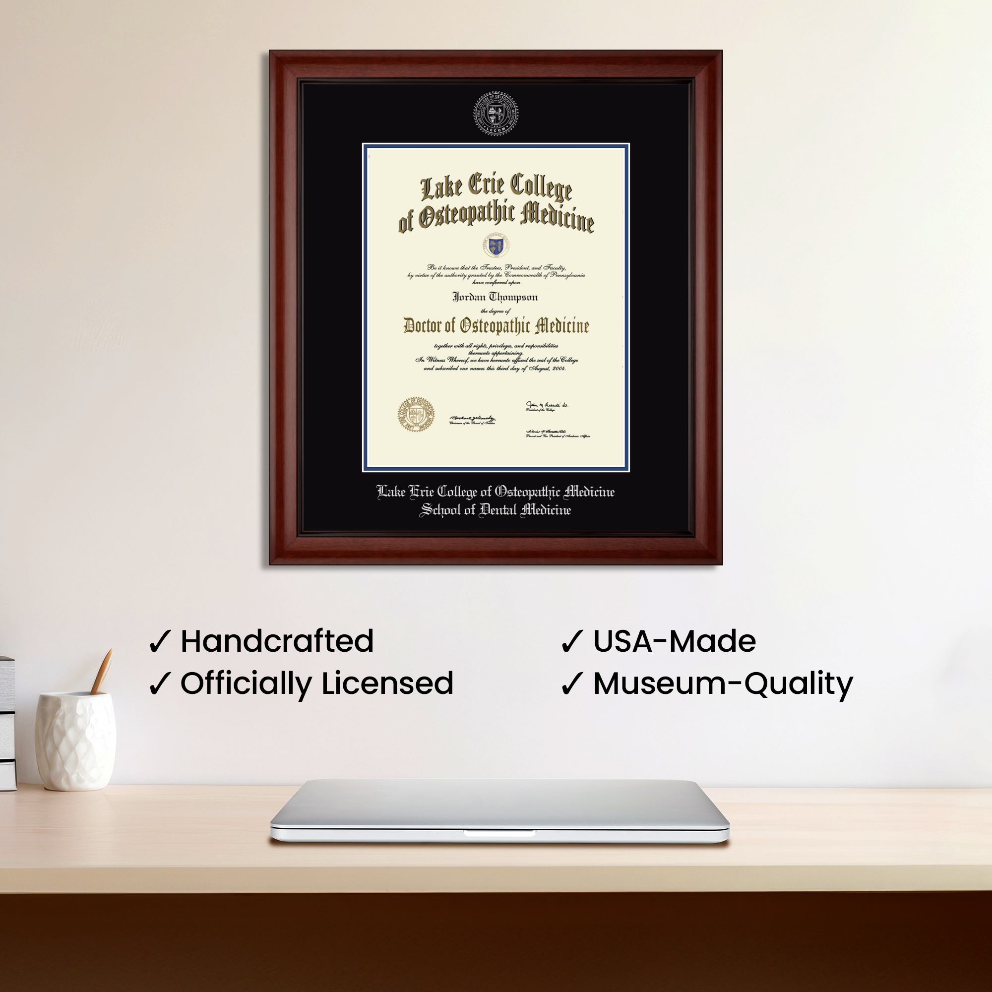 Doctor Of Medicine Diploma Frame