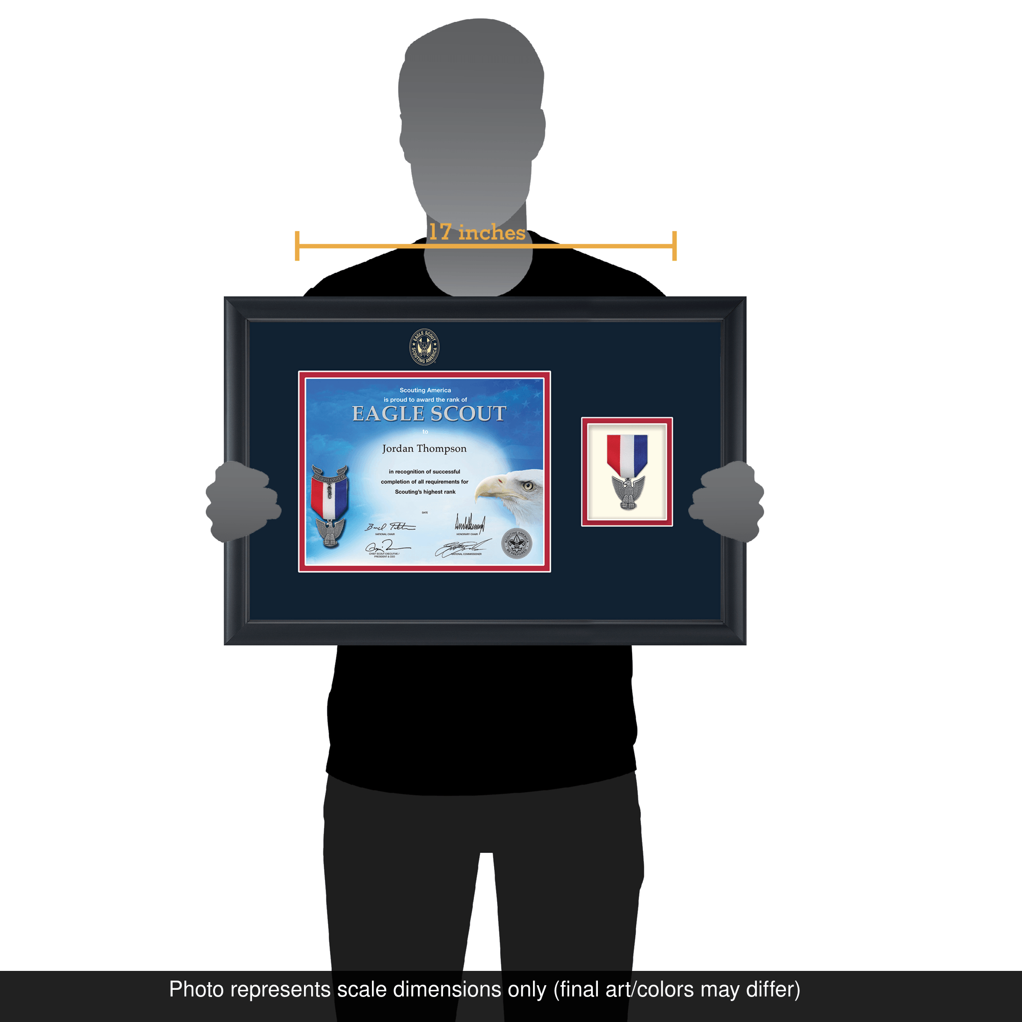 Frame For Scouting Eagle Scout Award Frame